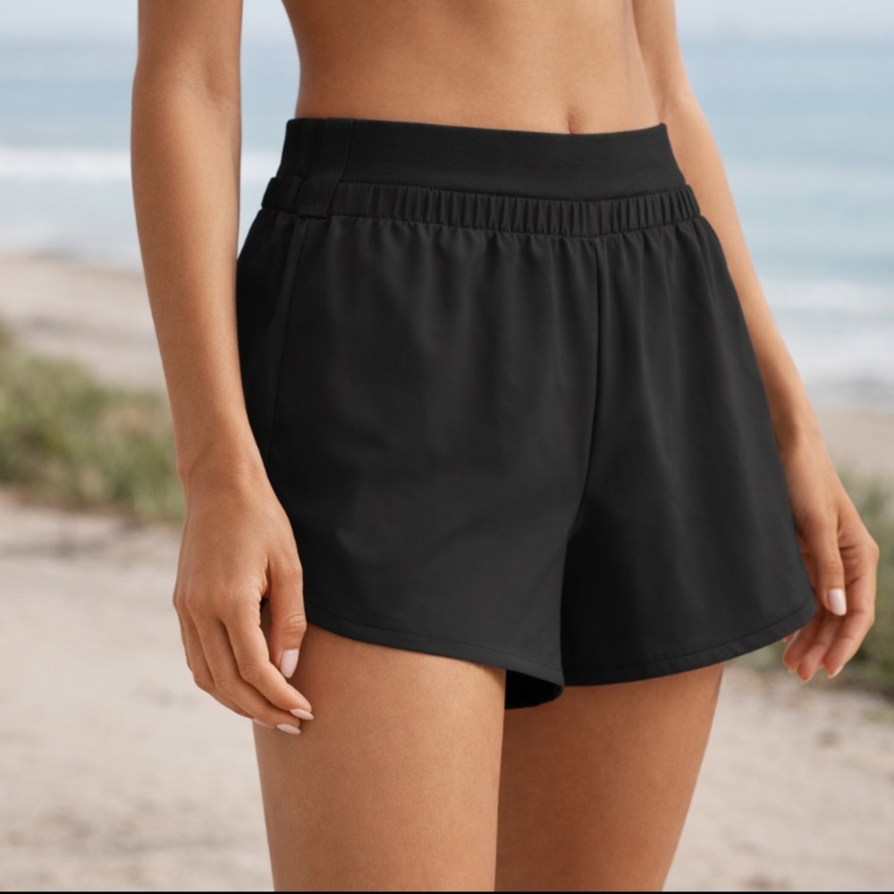 Beyond‎ Yoga Woven In Stride Lined Short Black size XS